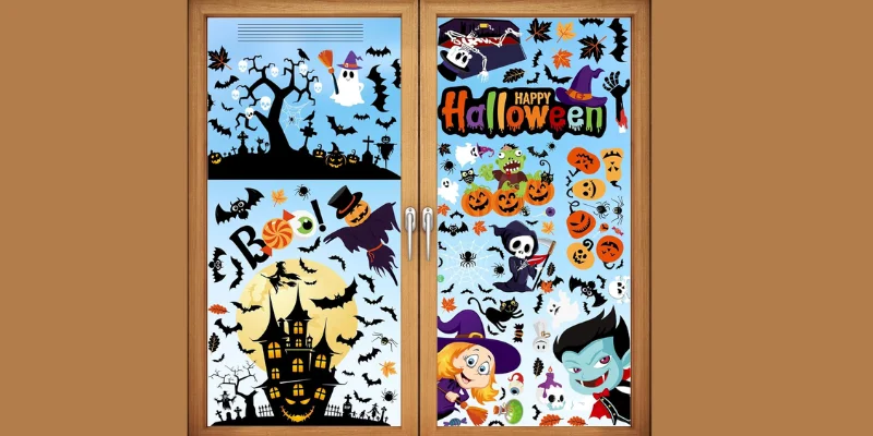 Halloween Window Clings