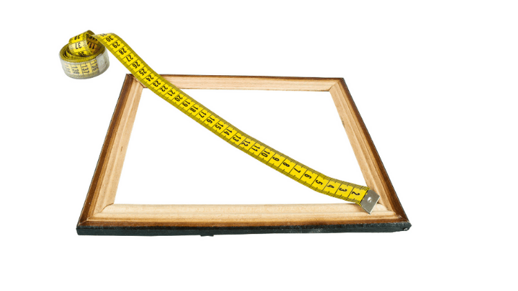 How to Measure Picture Frame Size