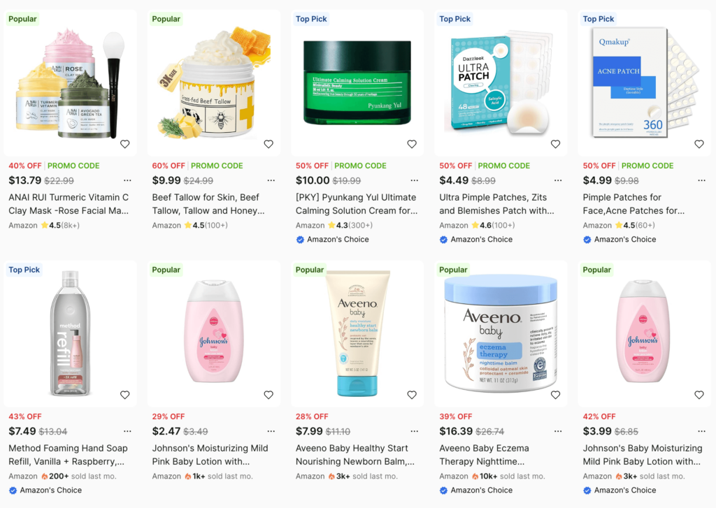 Beauty Deals on Koupon.ai