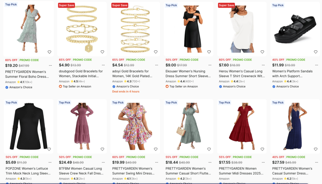 Clothing Deals on Koupon.ai